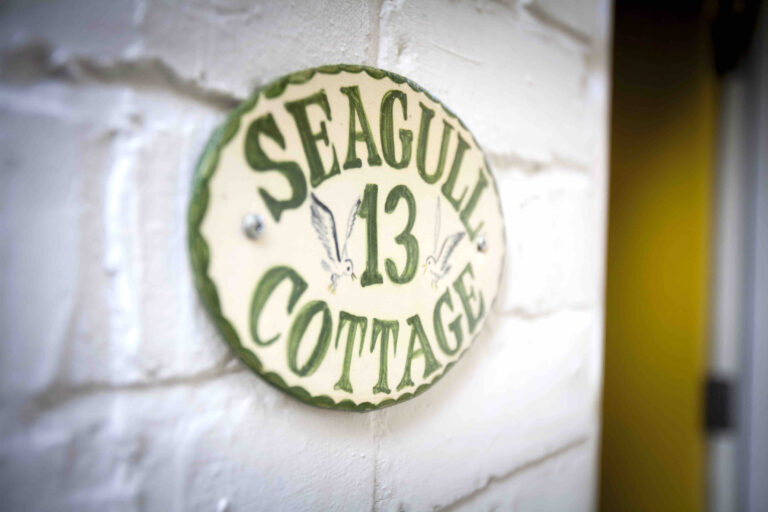 Seagull Cottage door plaque